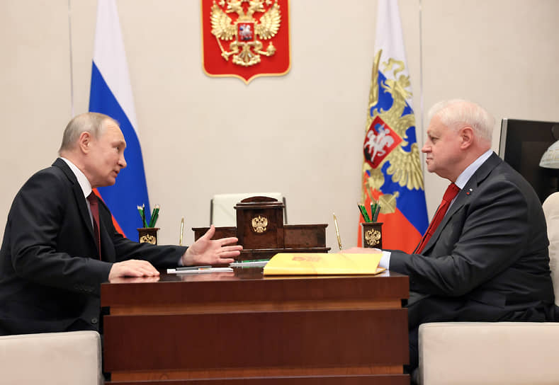 Владимир Путин (слева) и Сергей Миронов