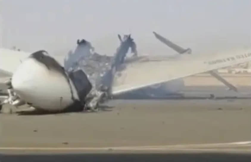 Во время боев в аэропорту Хартума мог быть уничтожен самолет ООН