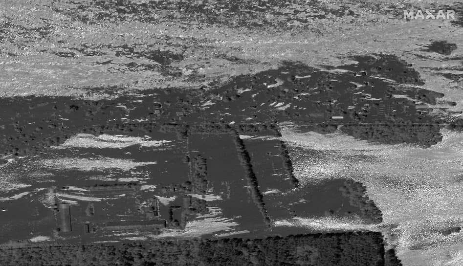 Корсунка, фото со спутника Maxar, 6 июня