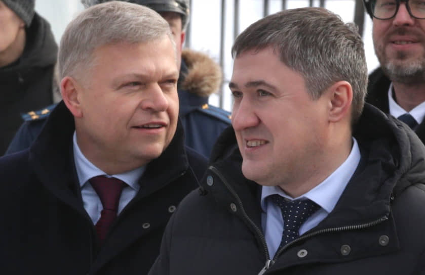 Алексей Демкин (слева) и Дмитрий Махонин в феврале 2023 года