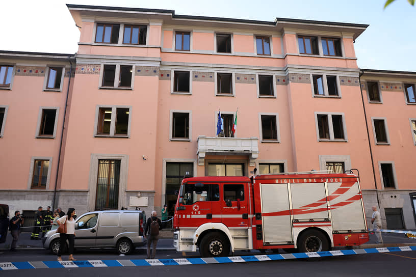 В результате пожара в доме престарелых в Милане погибли шесть человек, пострадал 81