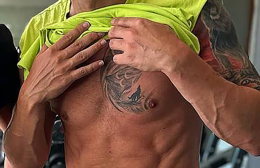 Татуировки на телах футболистов