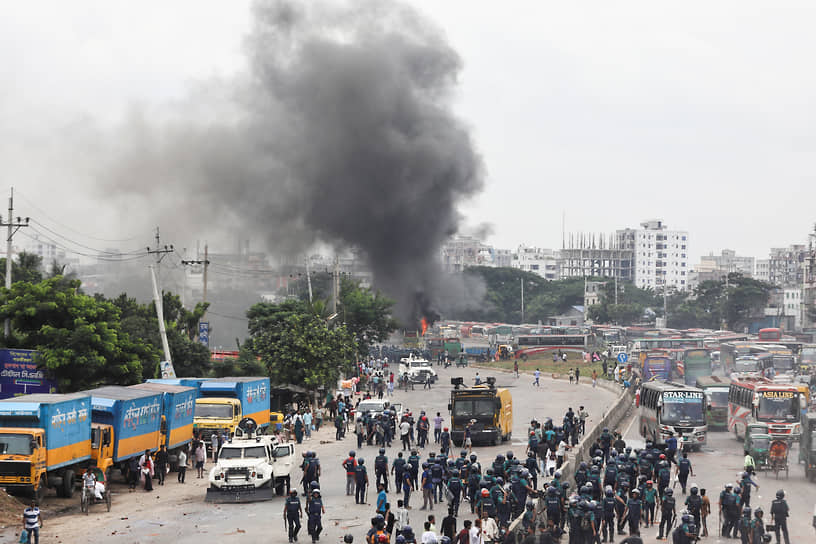 Протесты в Дакке