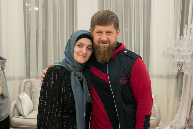Рамзан Кадыров со старшей дочерью Айшат