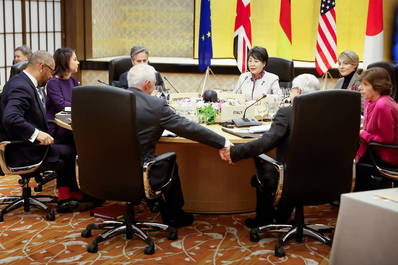 Встреча министров иностранных дел стран G7