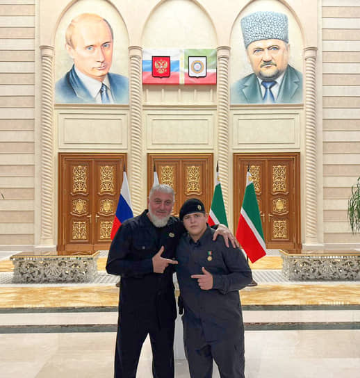 Адам Делимханов (слева) и Адам Кадыров