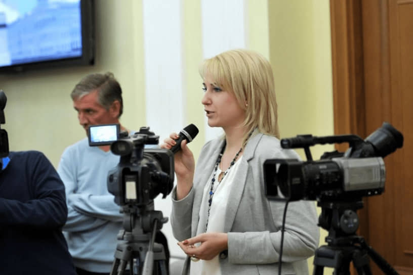 Журналистка Екатерина Дунцова