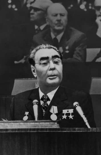 Генеральный секретарь ЦК КПСС Леонид Ильич Брежнев в 1970-е годы