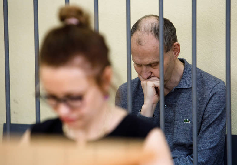 Игорь Трифонов во время заседания суда в августе 2022 года