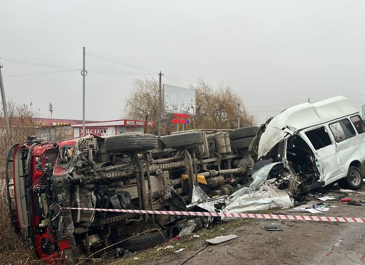 Появилось видео смертельного ДТП на Ставрополье