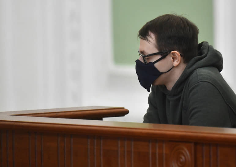 Дмитрий Касинцев во время заседания суда