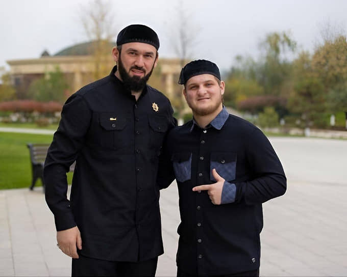 Магомед Даудов (слева) и Ахмат Кадыров