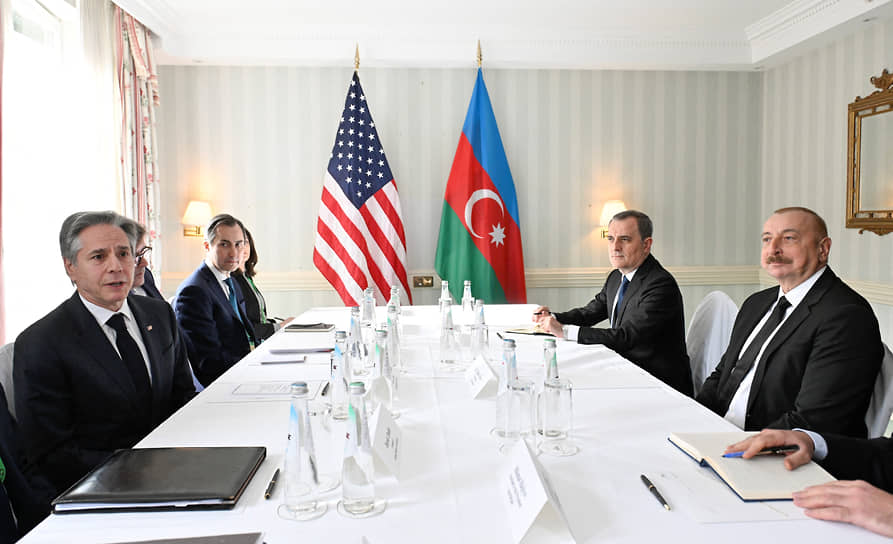 Двусторонние переговоры Энтони Блинкена и Ильхама Алиева в Мюнхене