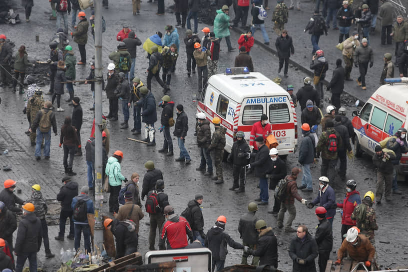 События на Майдане в Киеве