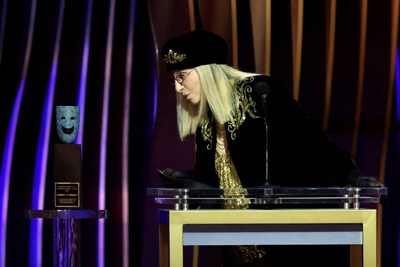 Барбра Стрейзанд получила почетный приз Гильдии киноактеров США