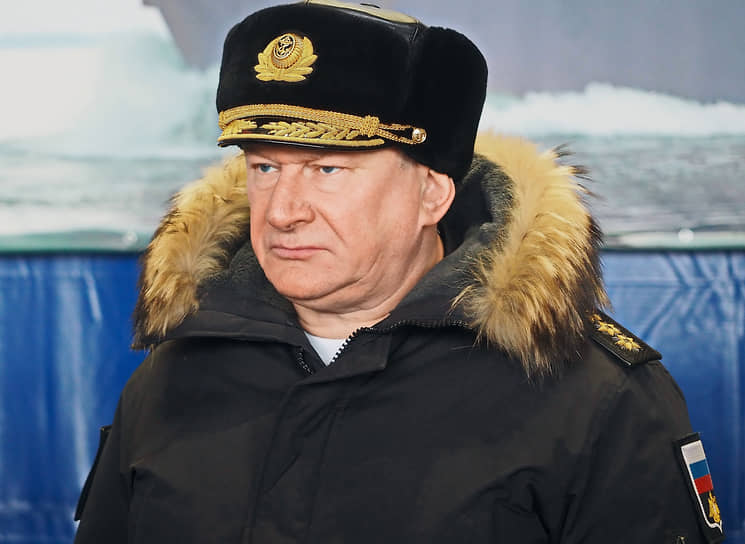 Главнокомандующий ВМФ России адмирал Николай Евменов
