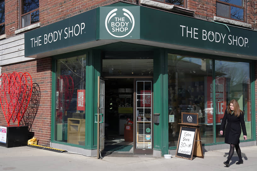 Магазин компании The Body Shop в Торонто (Канада)