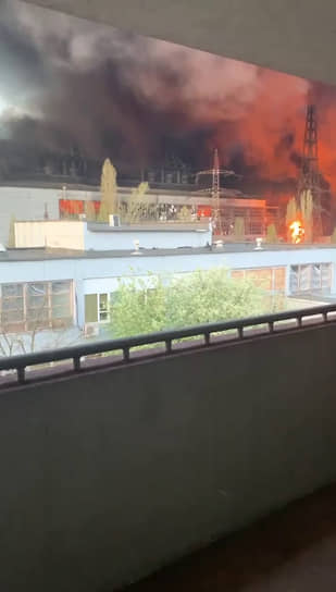Пожар на Трипольской ТЭС