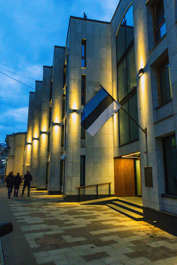 Здание посольства Эстонской Республики в Калашном переулке в Москве