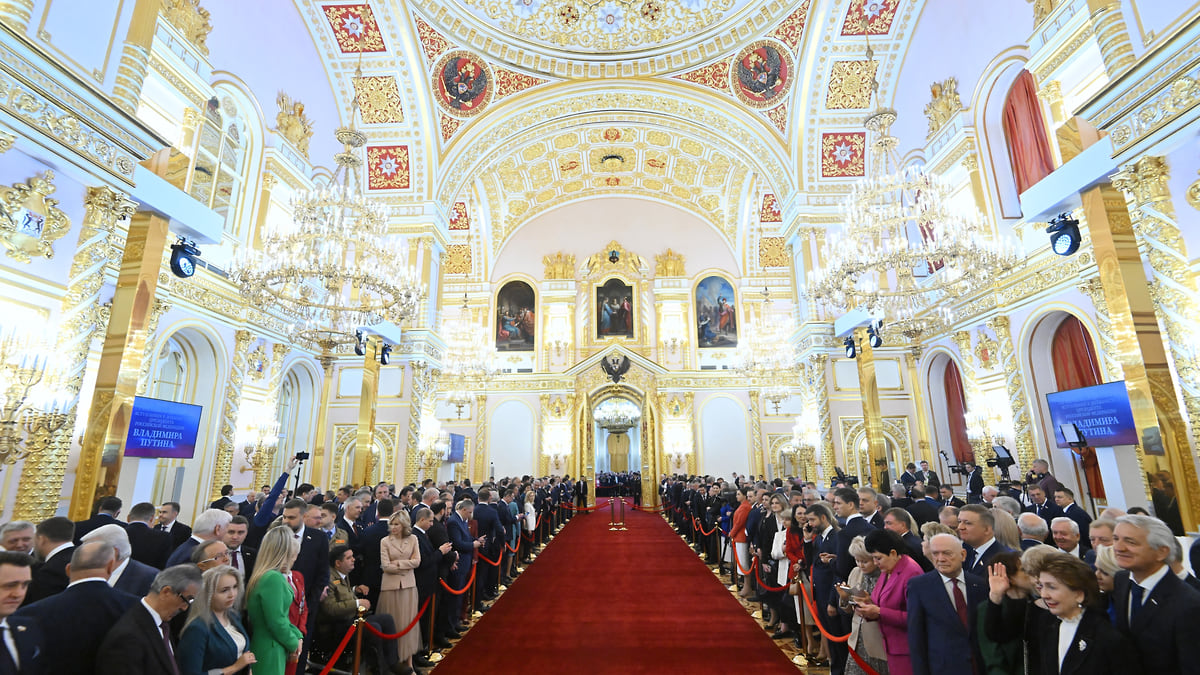 В Кремле началась инаугурация Путина – Коммерсантъ