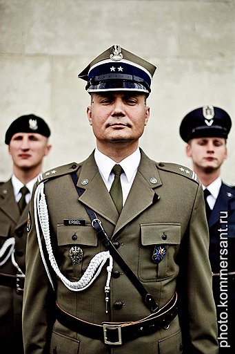 Войтек Эрбел, подполковник. Дядя воевал с фашистами в составе польских соединений