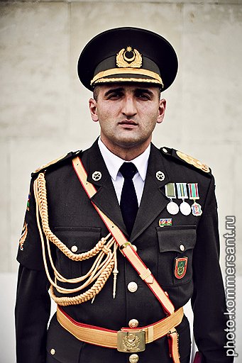 Эльшад Рустамов, майор. Дед воевал в Сталинграде