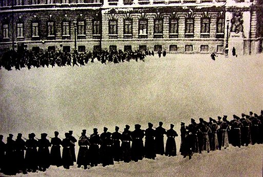 Расстрел рабочего шествия. 9 января 1905 года