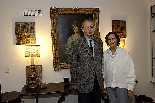 Король Михай и королева Анна в швейцарской резиденции