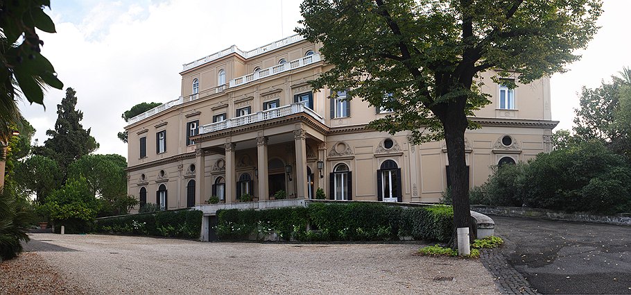 Вилла Волконской в Риме. Сейчас резиденция посольства Британии в Риме