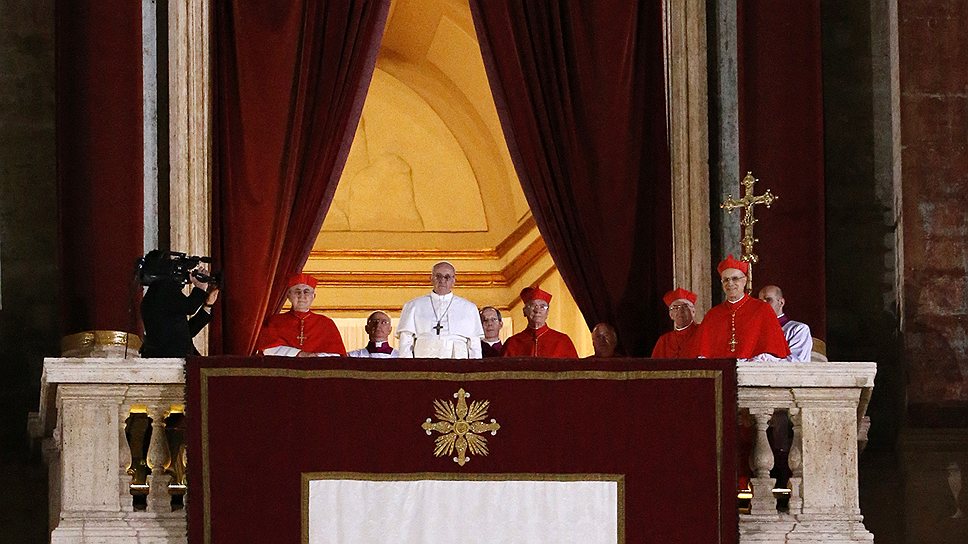 Выборы понтифика не затянулись: новый папа римский Франциск появился на балконе собора Святого Петра уже в середине прошлой недели