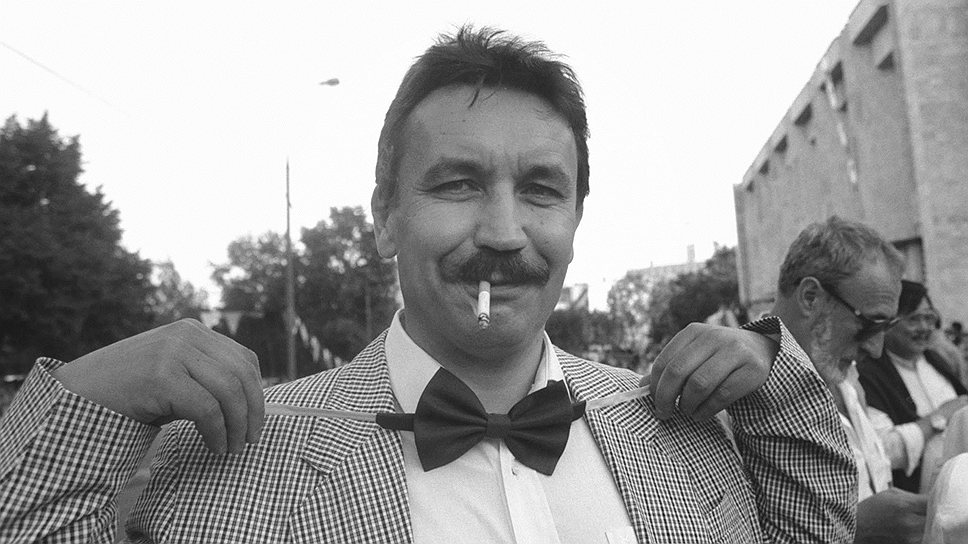Вадим Абдрашитов на ХVI Московском международном кинофестивале. 1989 год