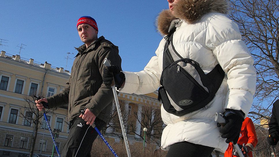 Скандинавская ходьба нашла в России множество адептов