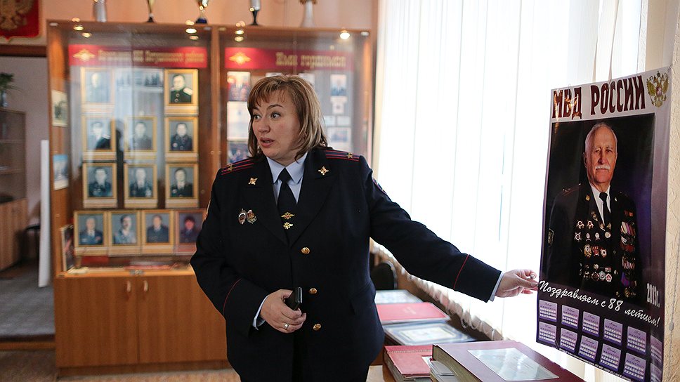 В музее: до Елены начальниками местного отдела полиции были только мужчины  
