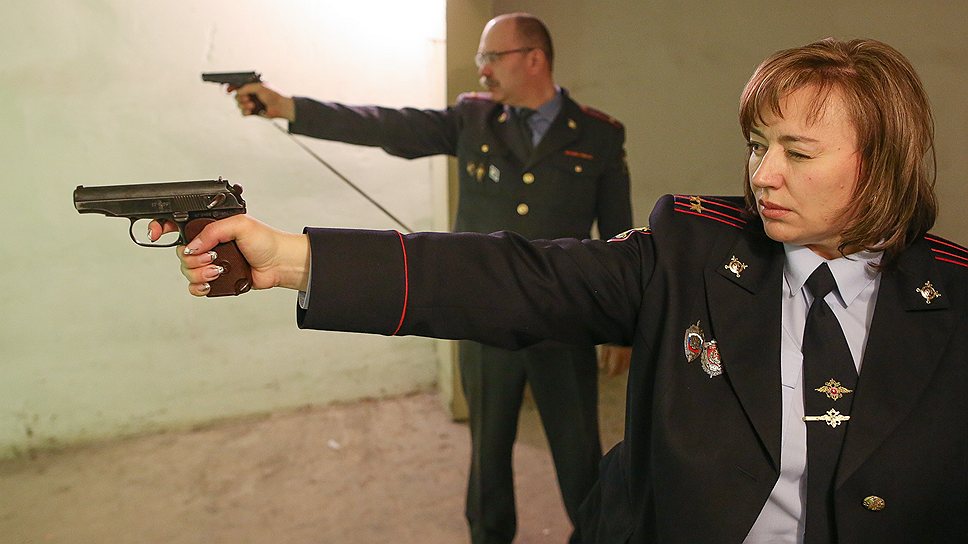 В стрельбе из пистолета Макарова подполковнику Гаврилюк нет равных 
