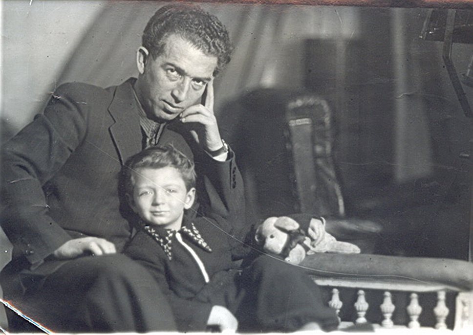 Модест Табачников с сыном Евгением