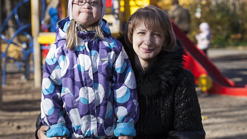Ника Кириллова (6,5 года) с мамой Милой