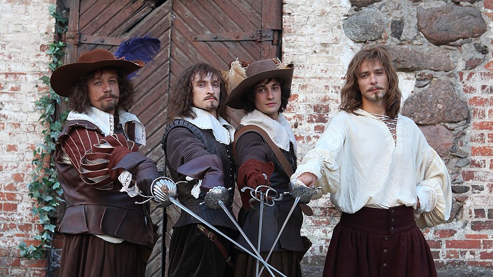 Актеры фильма дартаньяна и трех мушкетеров с боярским фото