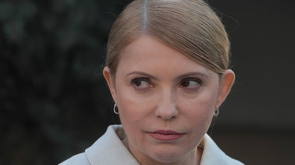 Юлия Тимошенко, несмотря на низкий рейтинг, бесстрашно бросилась в предвыборную кампанию