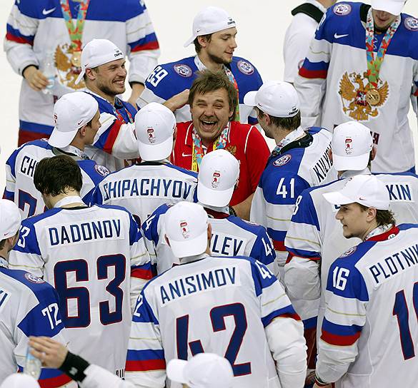 На этот раз сборная России точно знала, кого благодарить за золото, взятое в финале против финнов