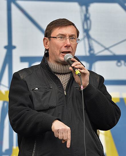 Партийный проект Порошенко прочат бывшему главе МВД в правительстве Тимошенко Юрию Луценко 
