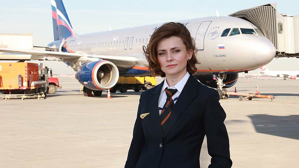 Мария Уваровская самая молодая из женщин — командиров воздушных судов (КВС) &quot;Аэрофлота&quot; 
