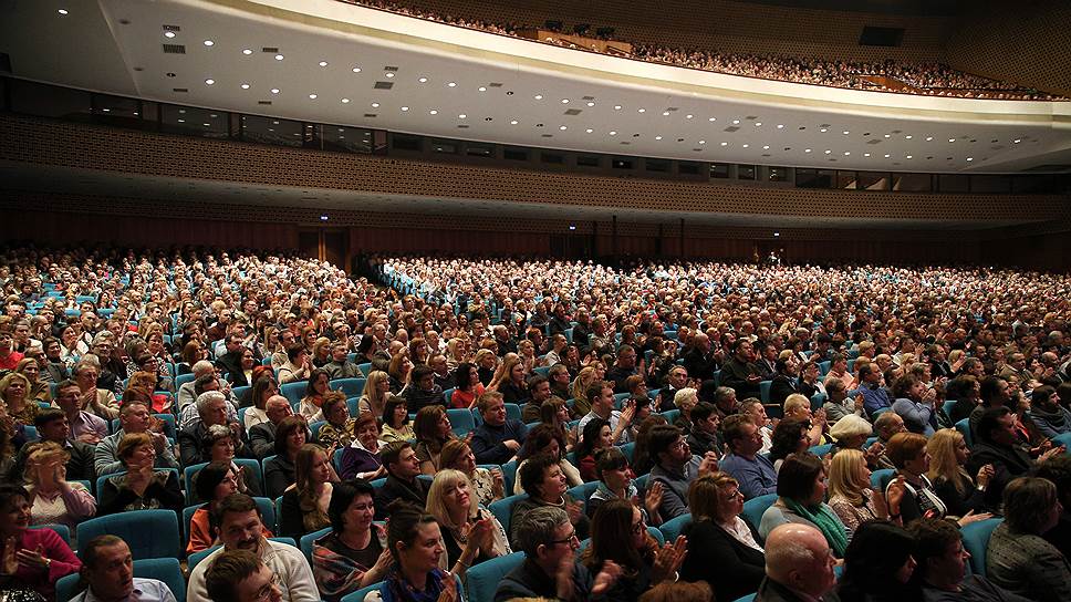 В самом большом концертном зале Киева не было ни одного свободного места