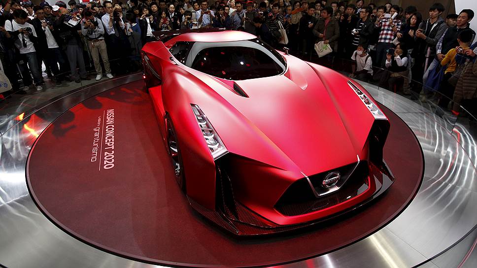 Nissan Motor представил Concept 2020 Vision Gran Turismo, который был разработан для гоночного компьютерного симулятора 
