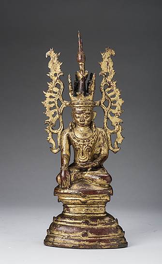 Коронованный Будда. Бирма, XVII-XVIII века