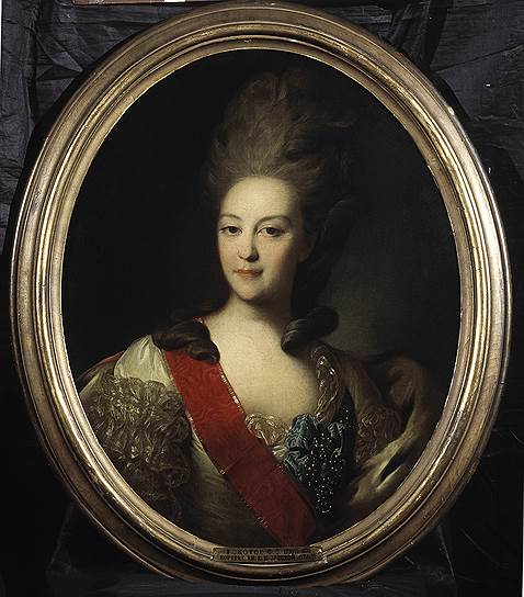 Портрет княгини Екатерины Николаевны Орловой. Около 1779 года 
