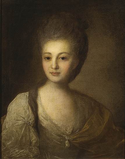 Портрет Александры Петровны Струйской. 1772 год  

