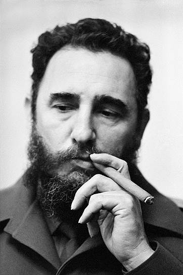 Фидель Кастро. Москва. 1976 год  

