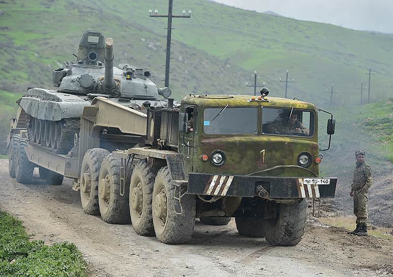 Военная техника армии Республики Нагорный Карабах