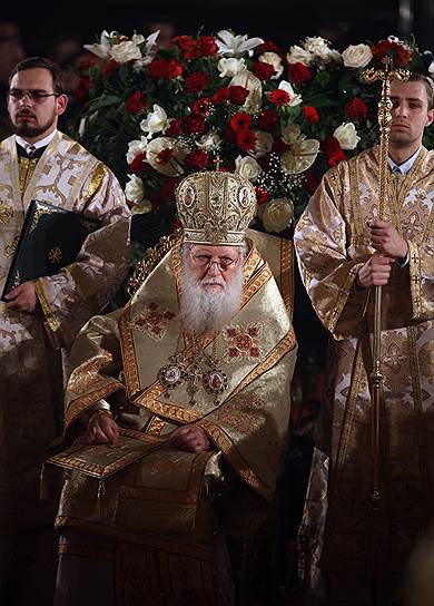Болгарская церковь не первый раз ставит под вопрос проведение собора. На фото: патриарх Болгарский Неофит 
