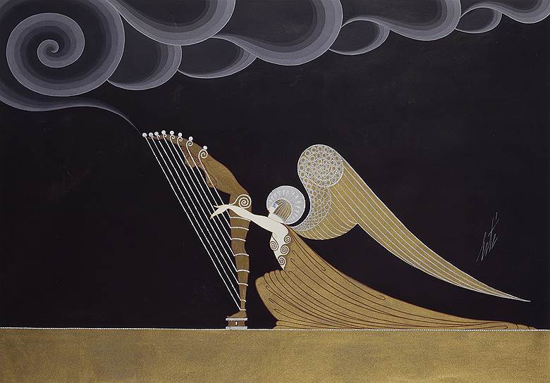 Ангел-арфистка для блюза, 1926